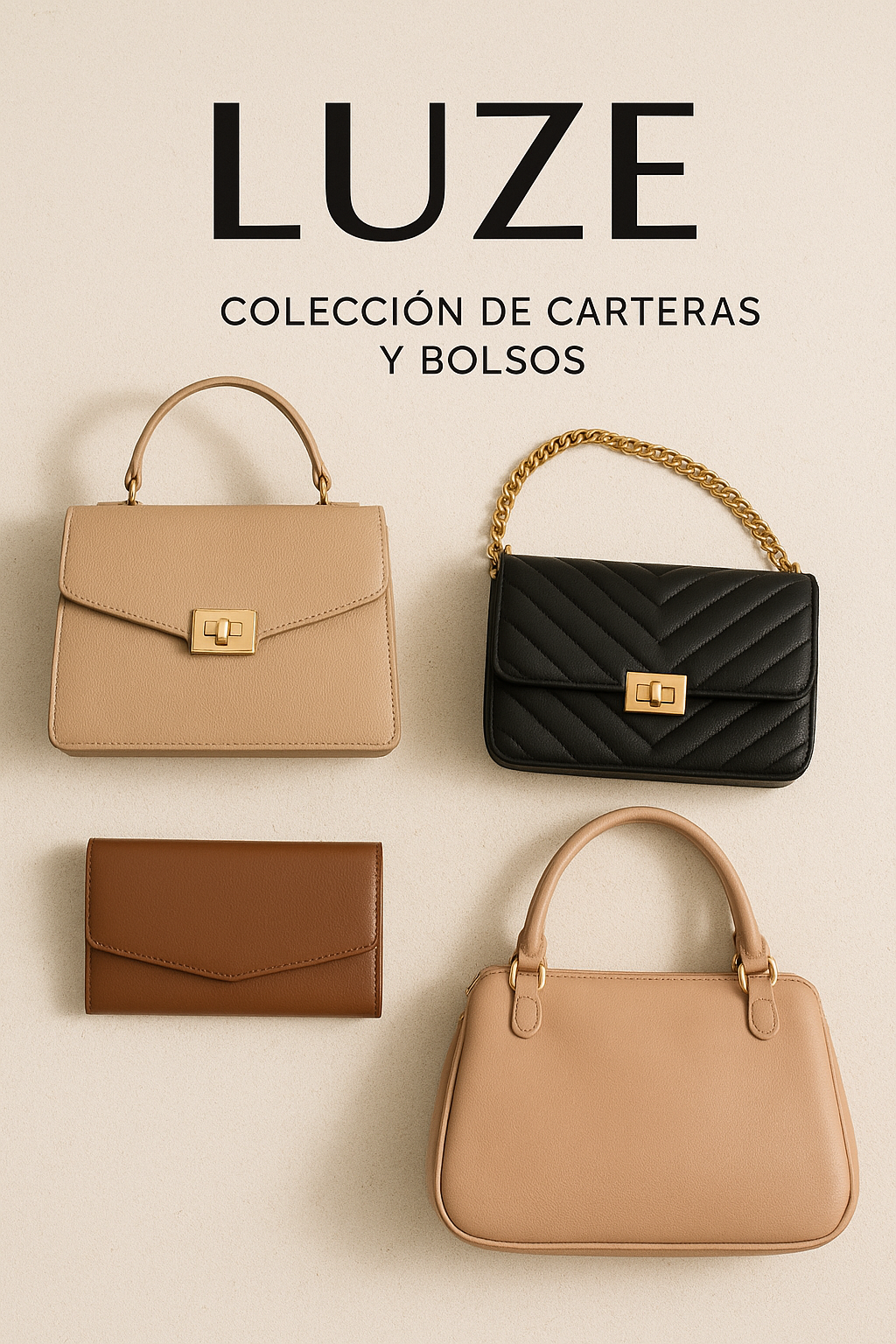 CARTERAS, ESTUCHES Y BOLSOS
